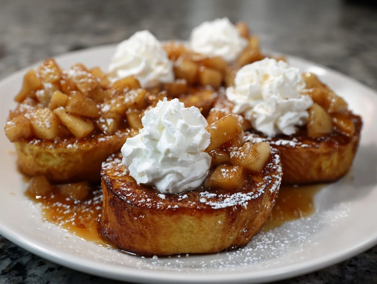 Apple Pie Crème Brûlée French Toast