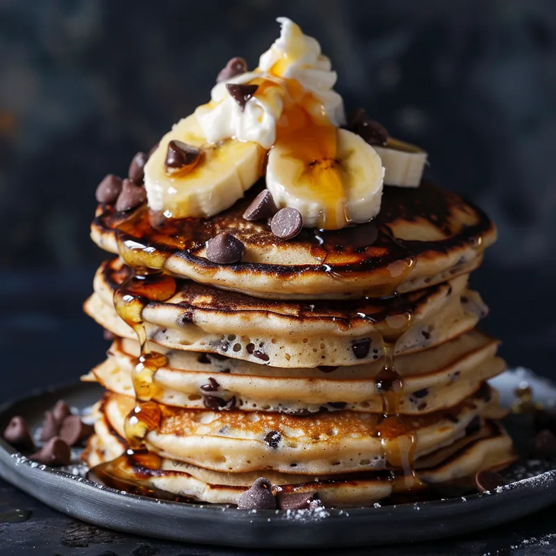 Pancakes served all day - Hill Donut Co Brunch
