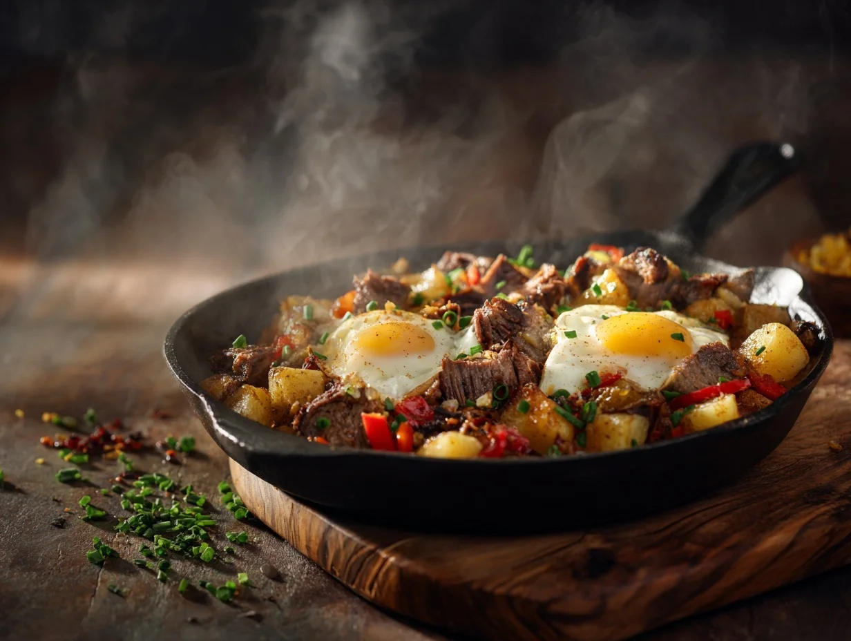 Brisket Hash & 2 Eggs