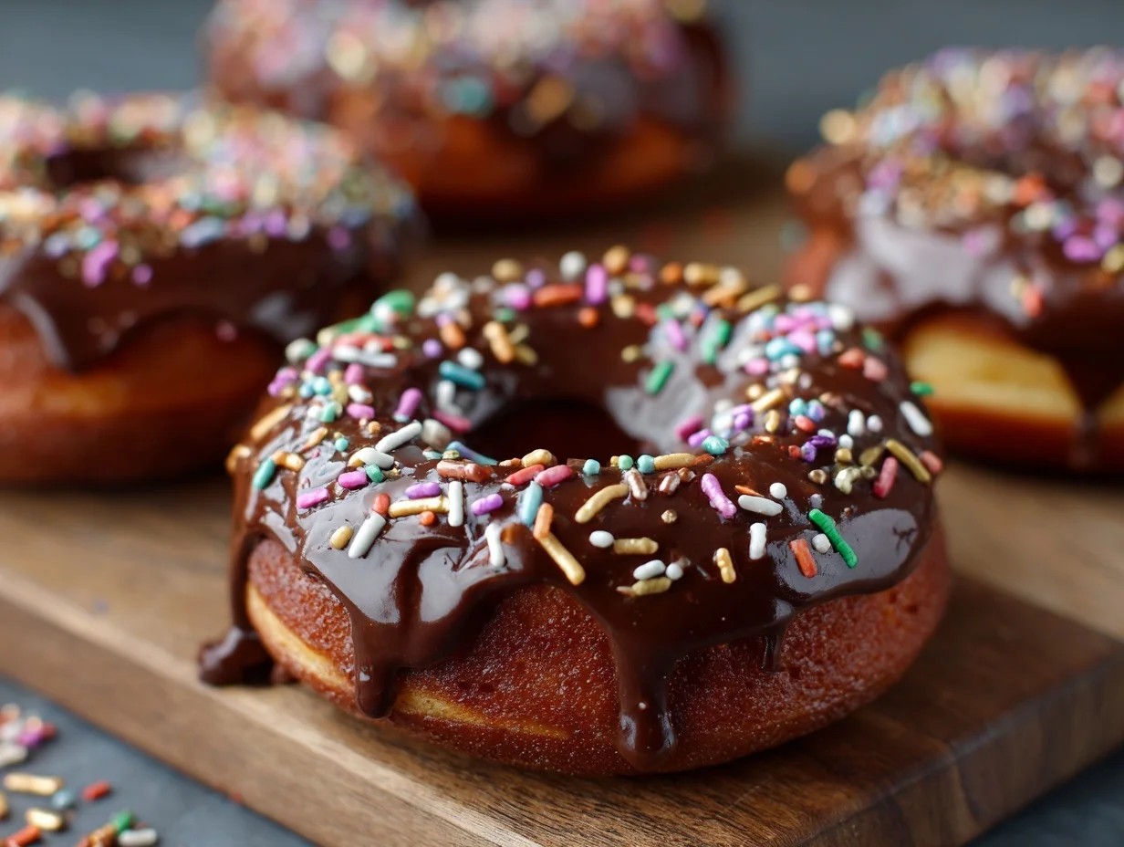 Chocolate Sprinkle Donut